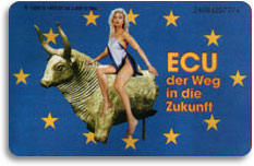 A Woman Rides The Beast German Phone Card